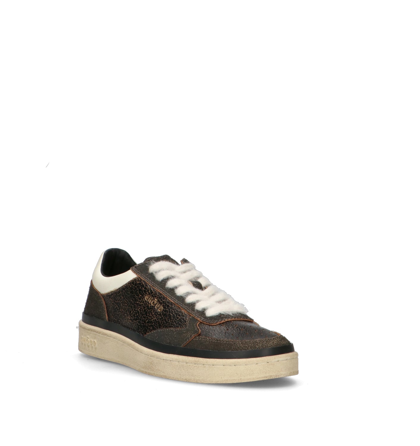 GHOUD Sneaker uomo nera in pelle