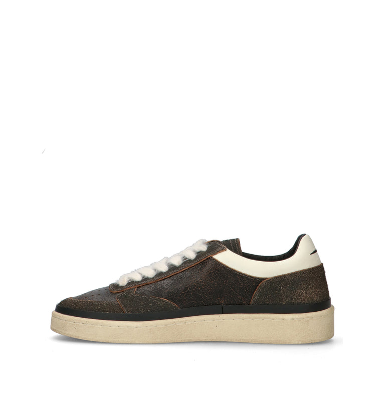 GHOUD Sneaker uomo nera in pelle