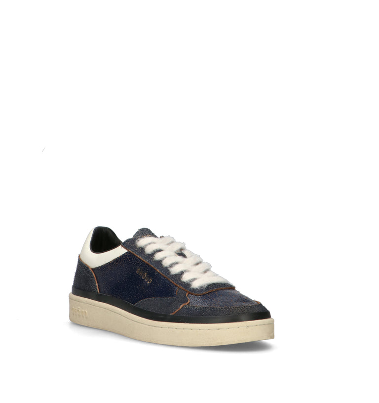 GHOUD Sneaker uomo blu in pelle