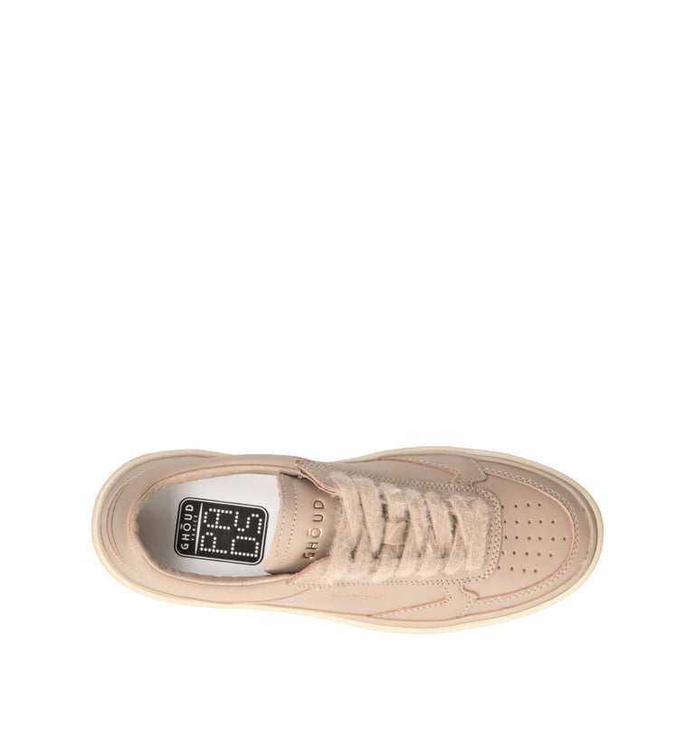 GHOUD Sneaker donna panna in pelle