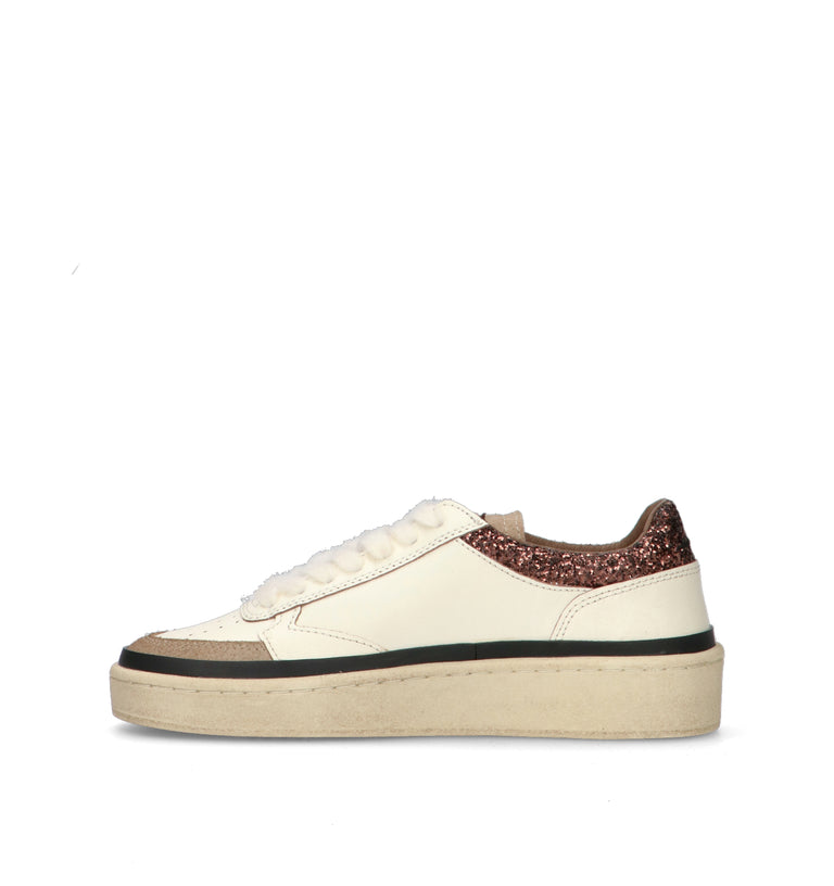 GHOUD Sneaker donna panna in pelle