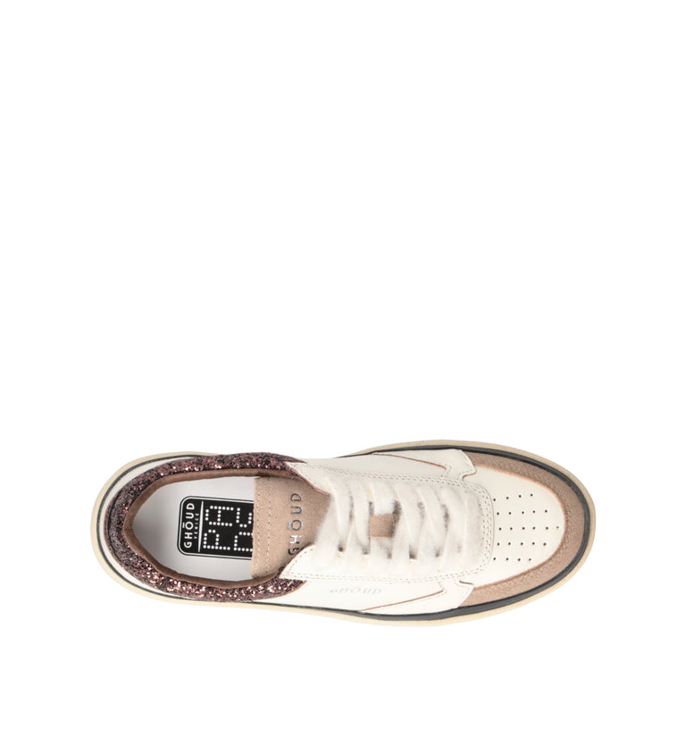 GHOUD Sneaker donna panna in pelle