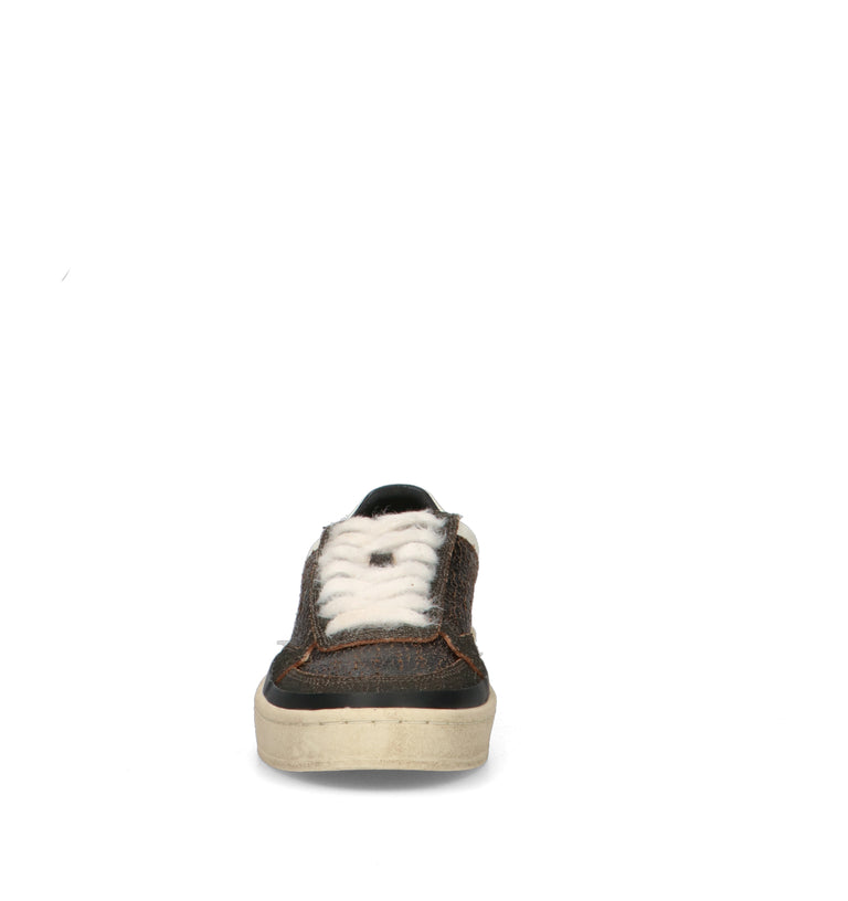 GHOUD Sneaker donna nera in pelle