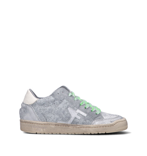 SERAFINI Sneaker donna argento in pelle