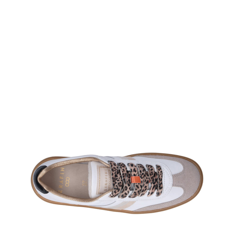 SERAFINI Sneaker donna bianca in pelle