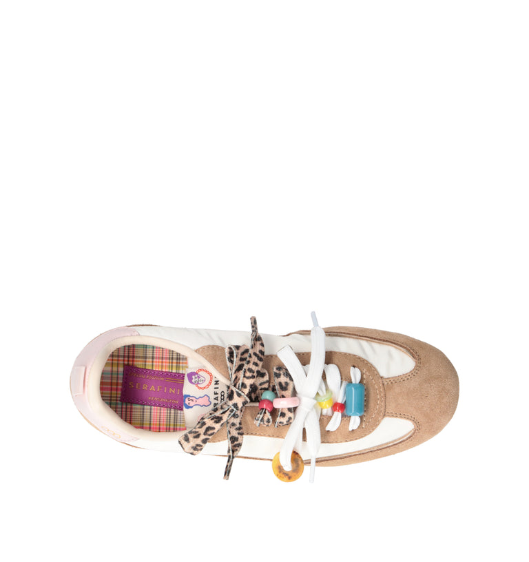 SERAFINI Sneaker donna bianca/beige