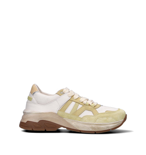 SERAFINI Sneaker donna bianca/gialla