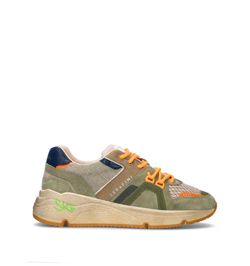 SERAFINI Sneaker uomo verde