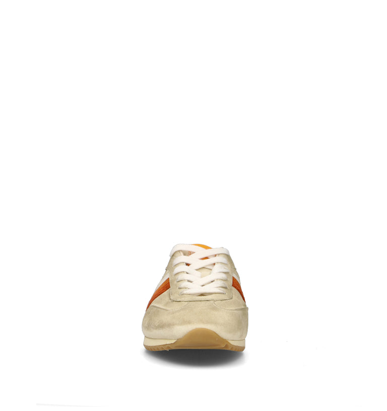 SERAFINI Sneaker uomo beige in suede