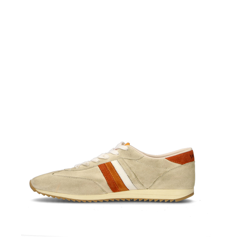 SERAFINI Sneaker uomo beige in suede