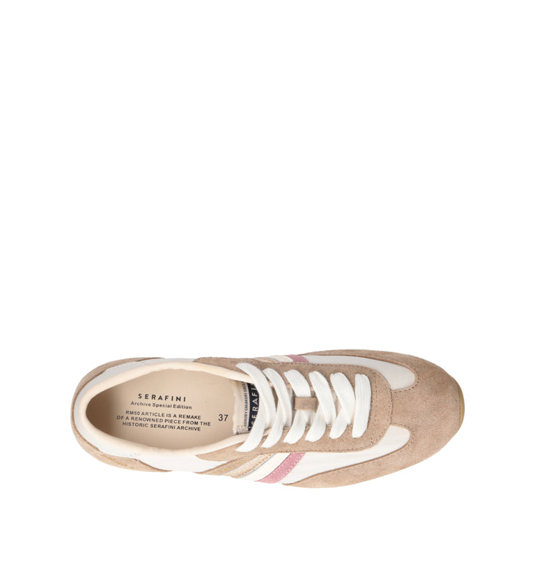 SERAFINI Sneaker donna bianca/beige