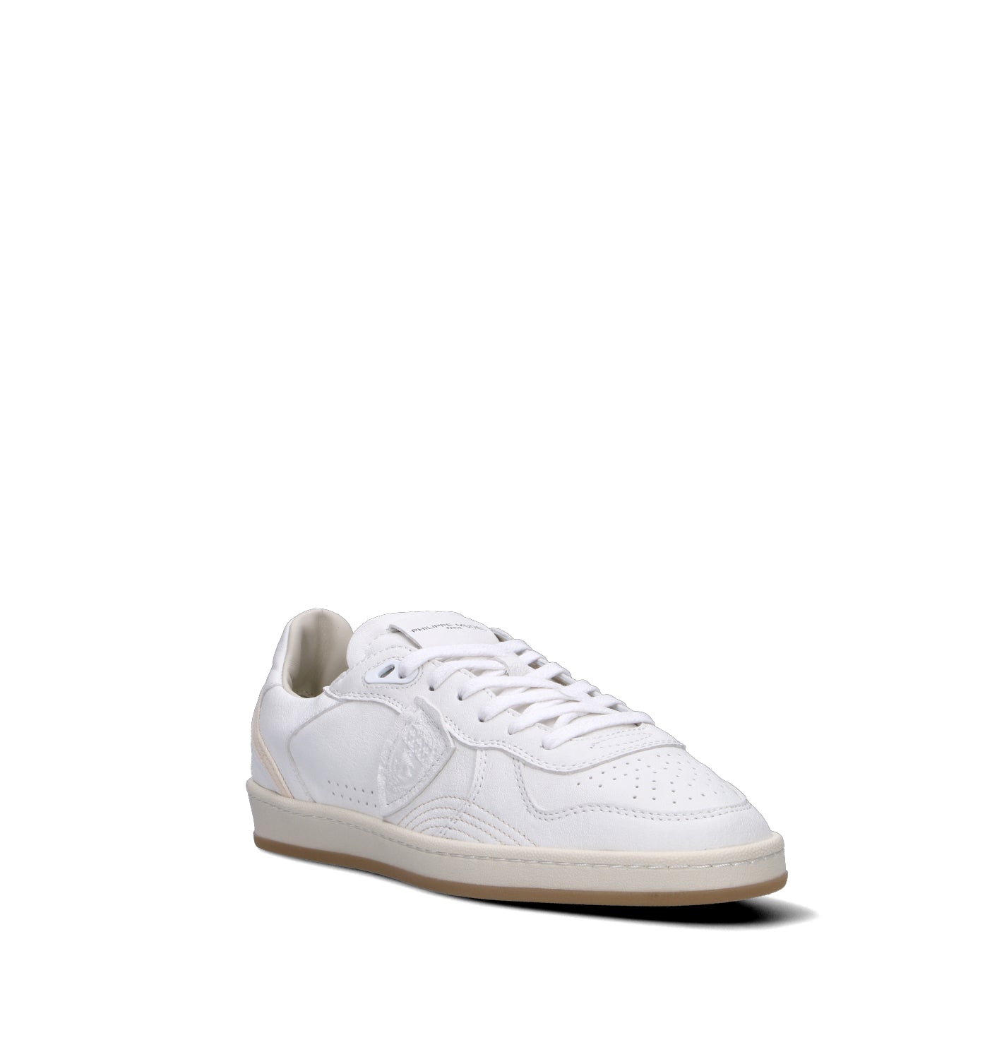 PHILIPPE MODEL Sneaker donna bianca in pelle