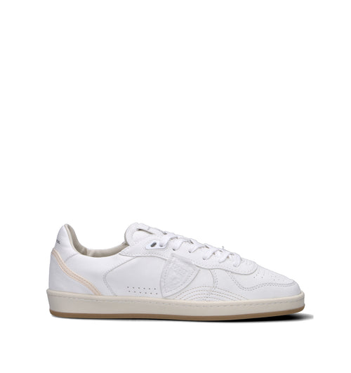 PHILIPPE MODEL Sneaker donna bianca in pelle