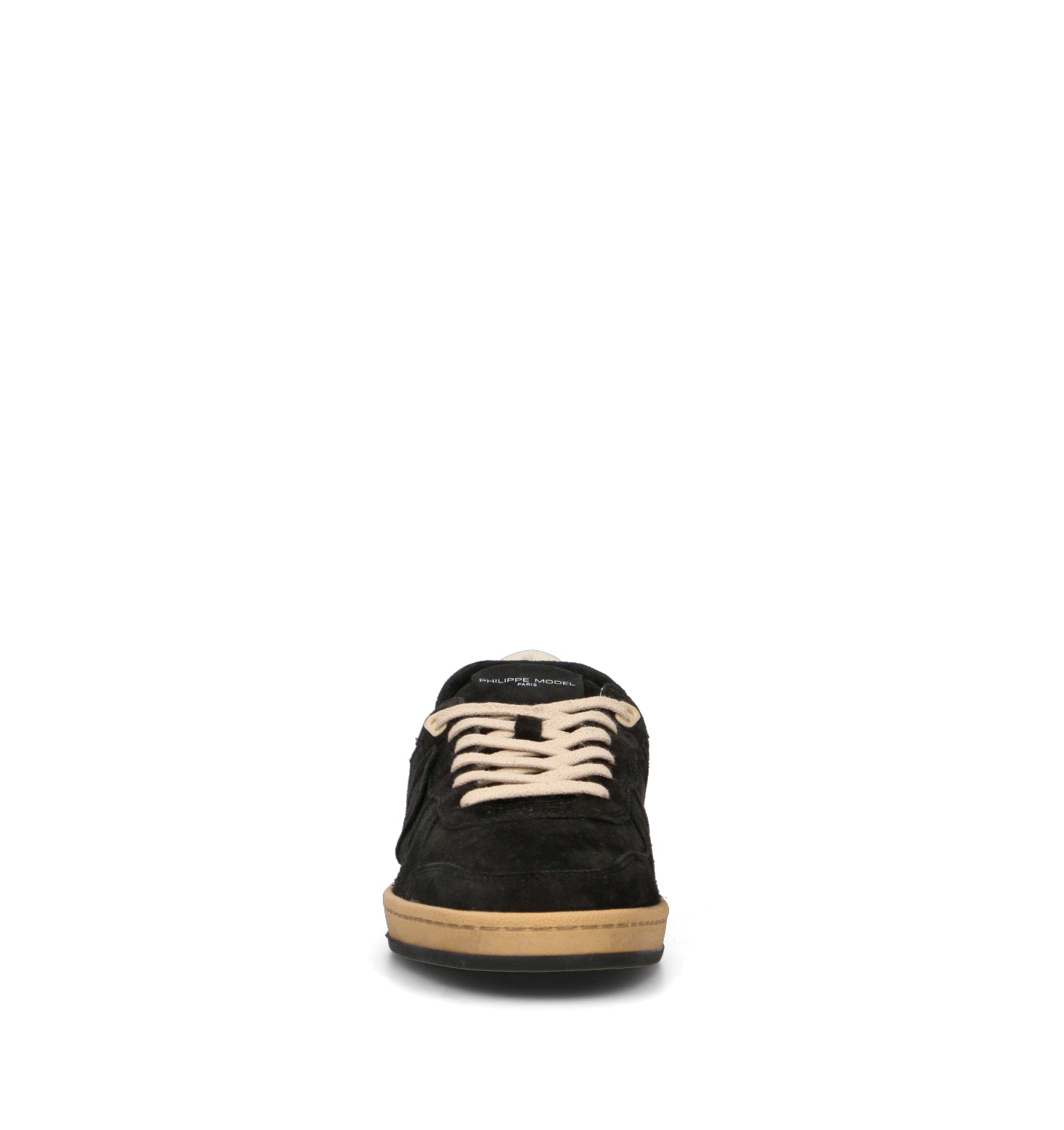 PHILIPPE MODEL Sneaker uomo nera in suede