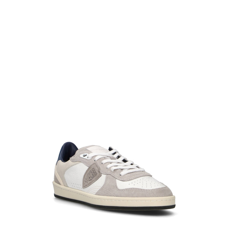 PHILIPPE MODEL Sneaker uomo bianca in pelle