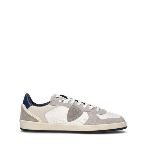 PHILIPPE MODEL Sneaker uomo bianca in pelle