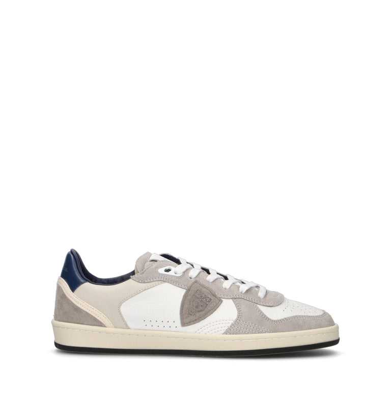 PHILIPPE MODEL Sneaker uomo bianca in pelle