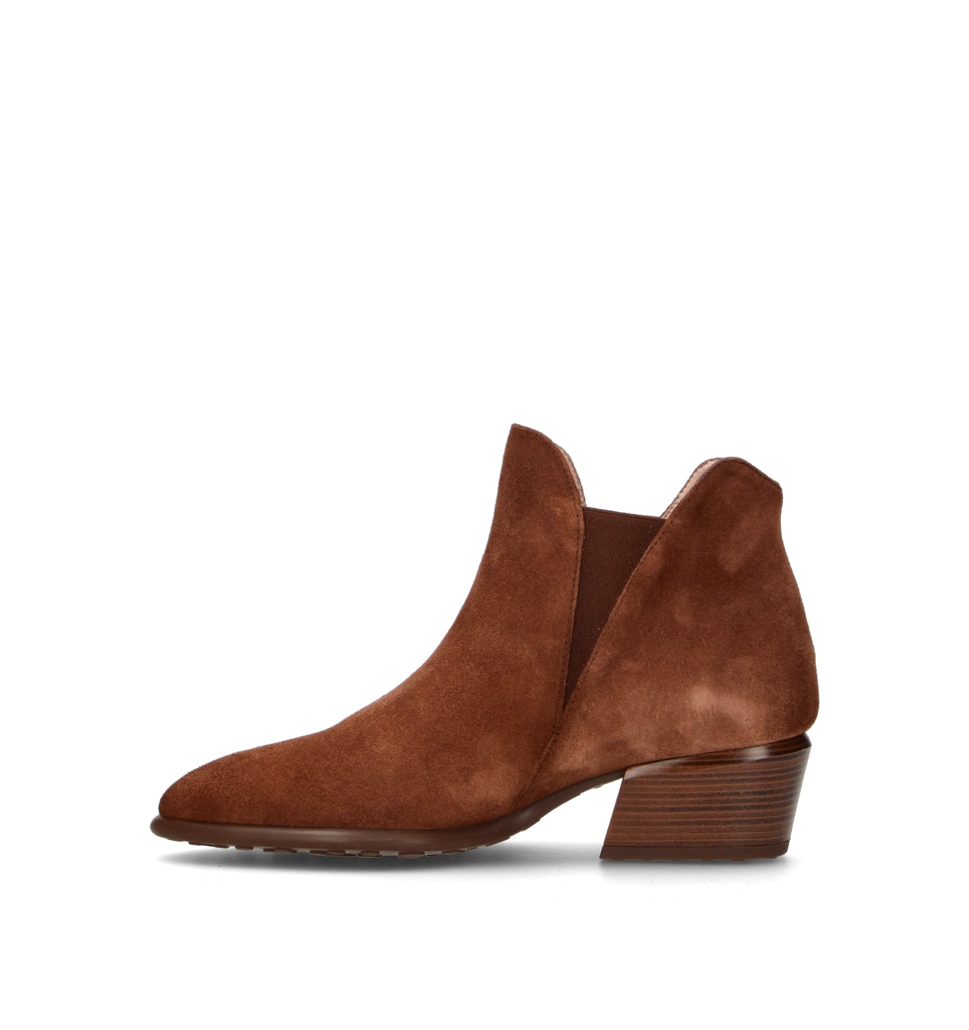 HISPANISTAS Tronchetto donna marrone in suede