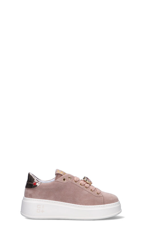 GIO+ Sneaker donna rosa in suede