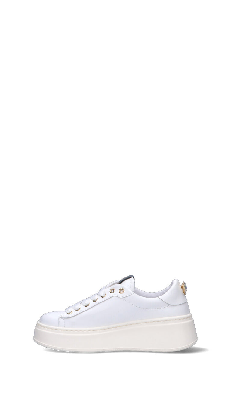 GIO+ Sneaker donna bianca in pelle