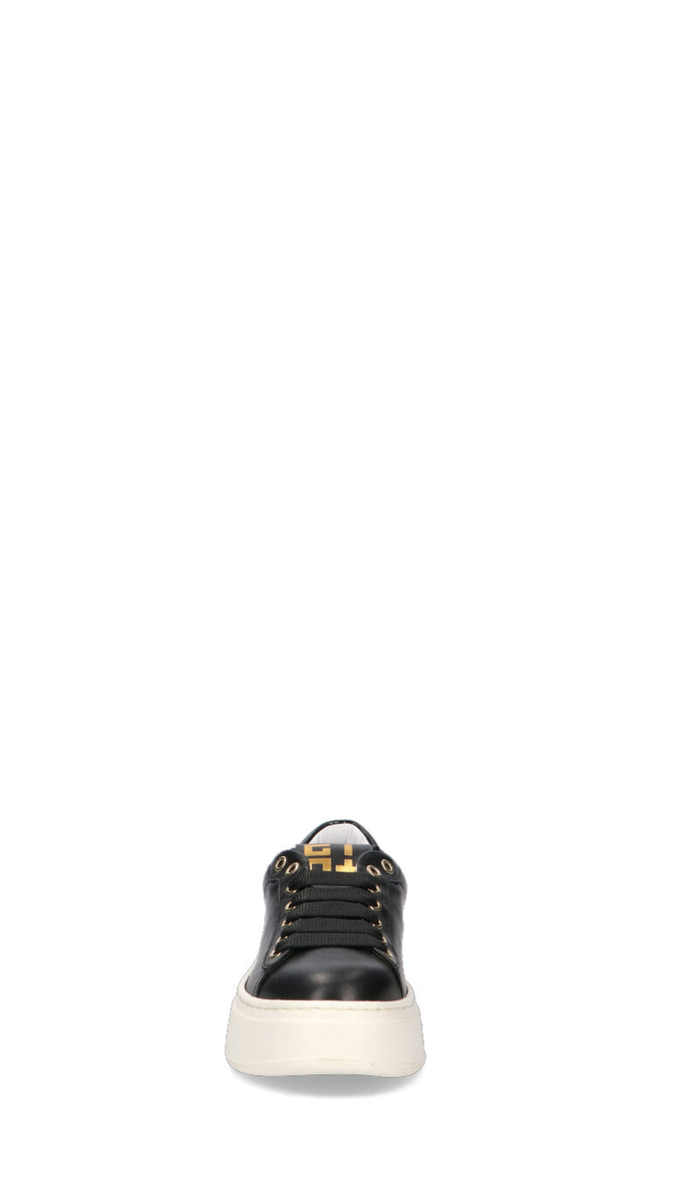 GIO+ Sneaker donna nera in pelle