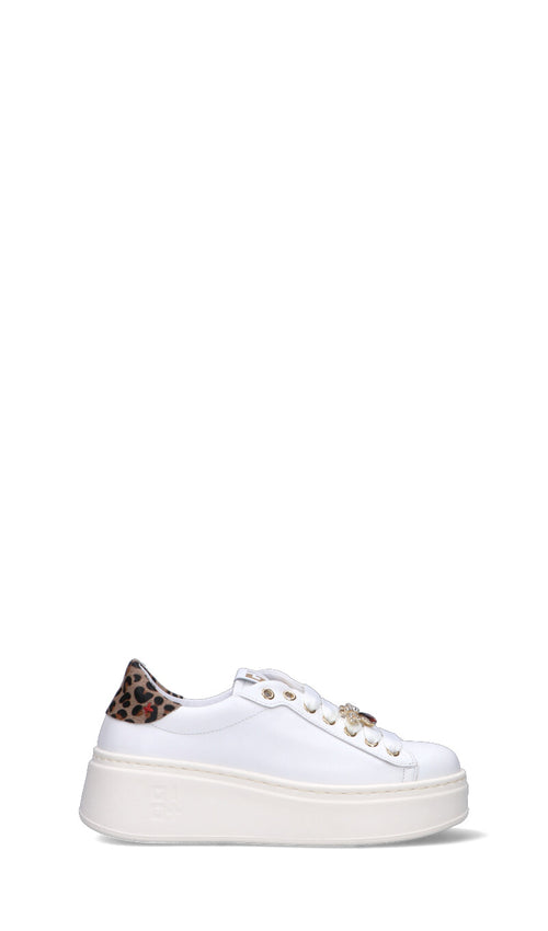 GIO+ Sneaker donna bianca in pelle
