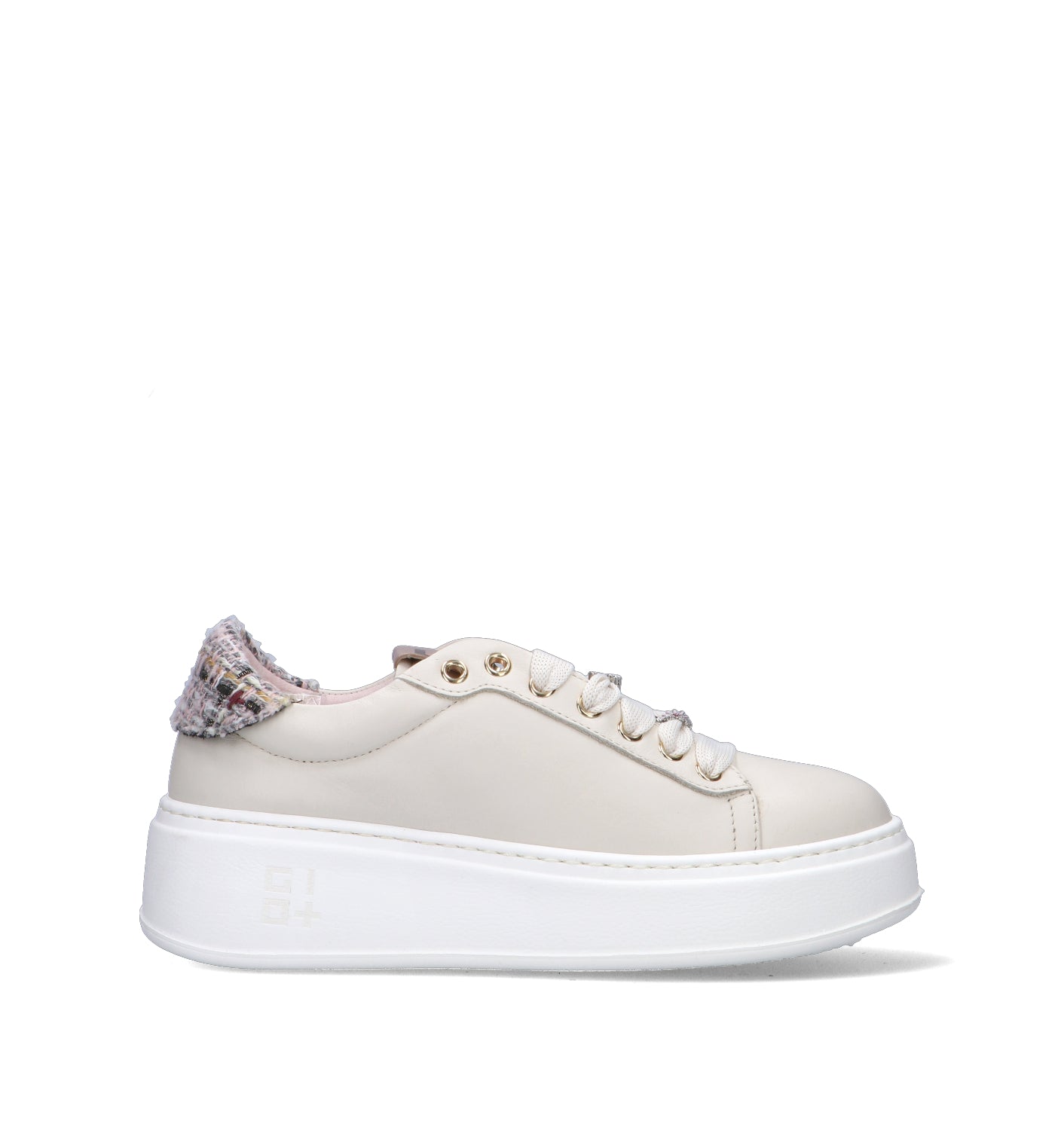 GIO+ Sneaker donna bianca in pelle
