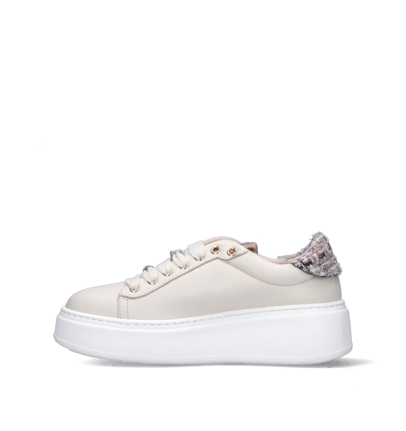GIO+ Sneaker donna bianca in pelle