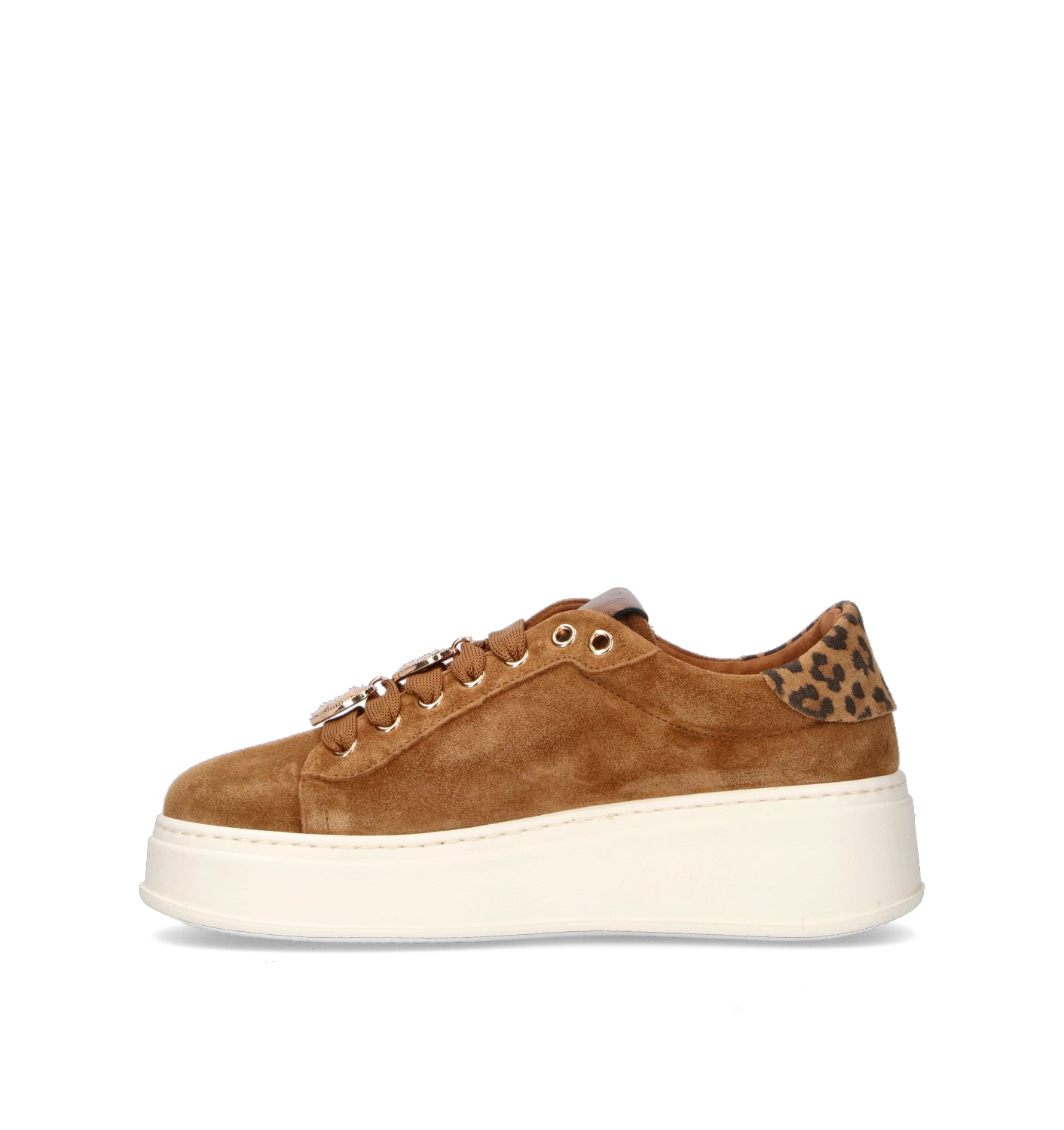 GIO+ Sneaker donna marrone in suede