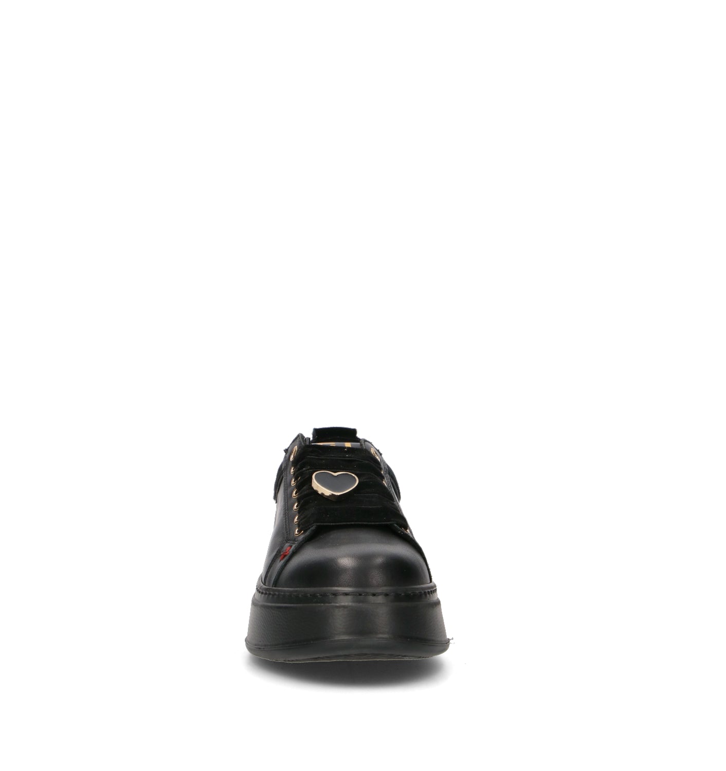 GIO+ Sneaker donna nera in pelle