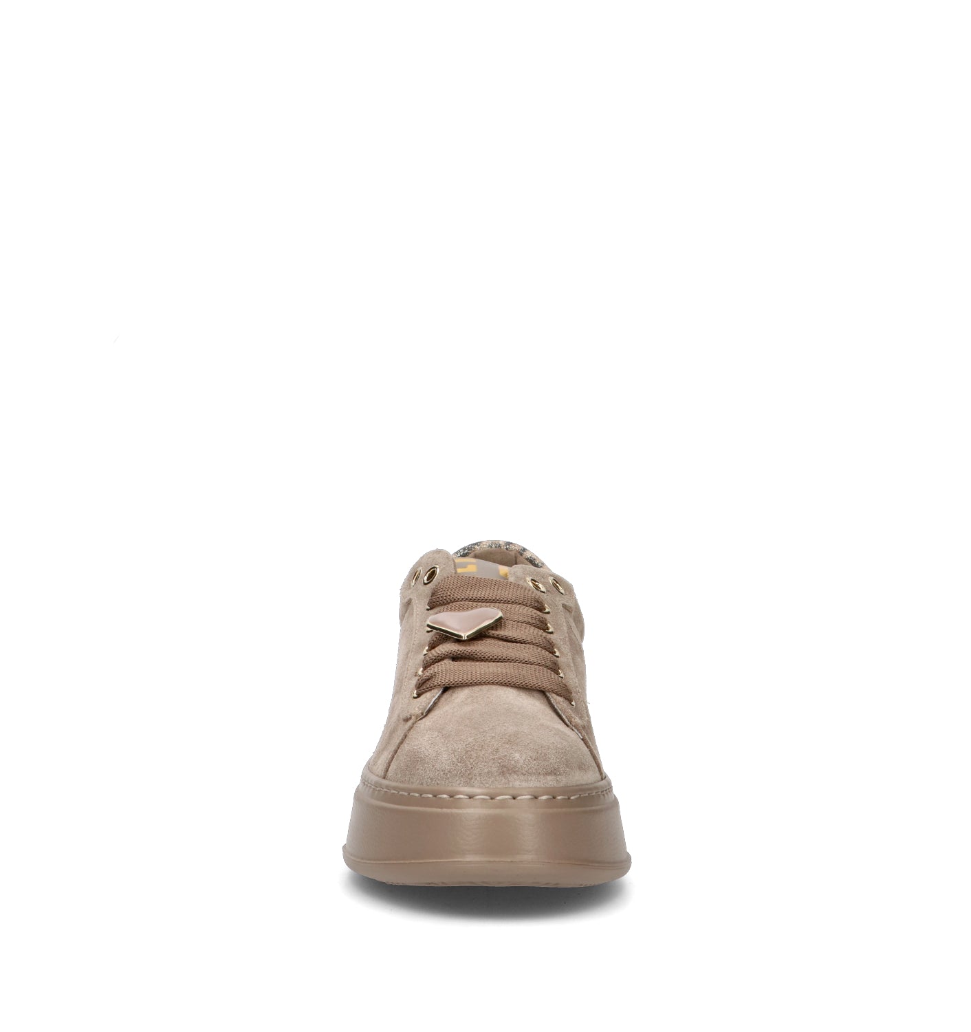 GIO+ Sneaker donna taupe in suede