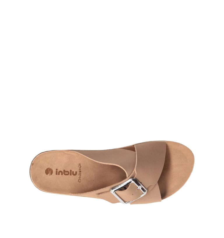 INBLU Ciabatta donna beige