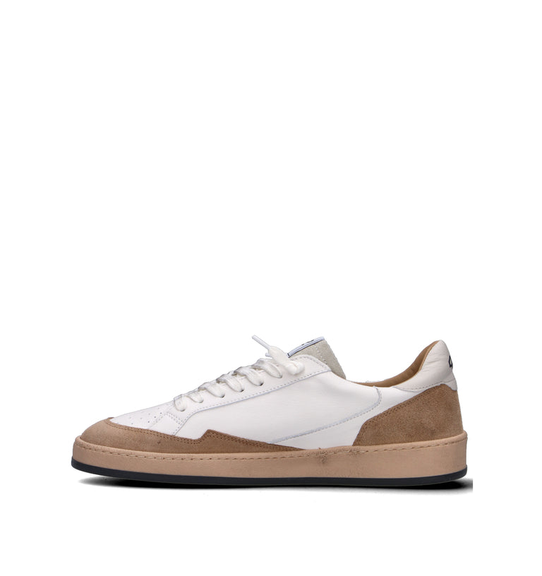 QUATTROBARRADODICI Sneaker uomo bianca