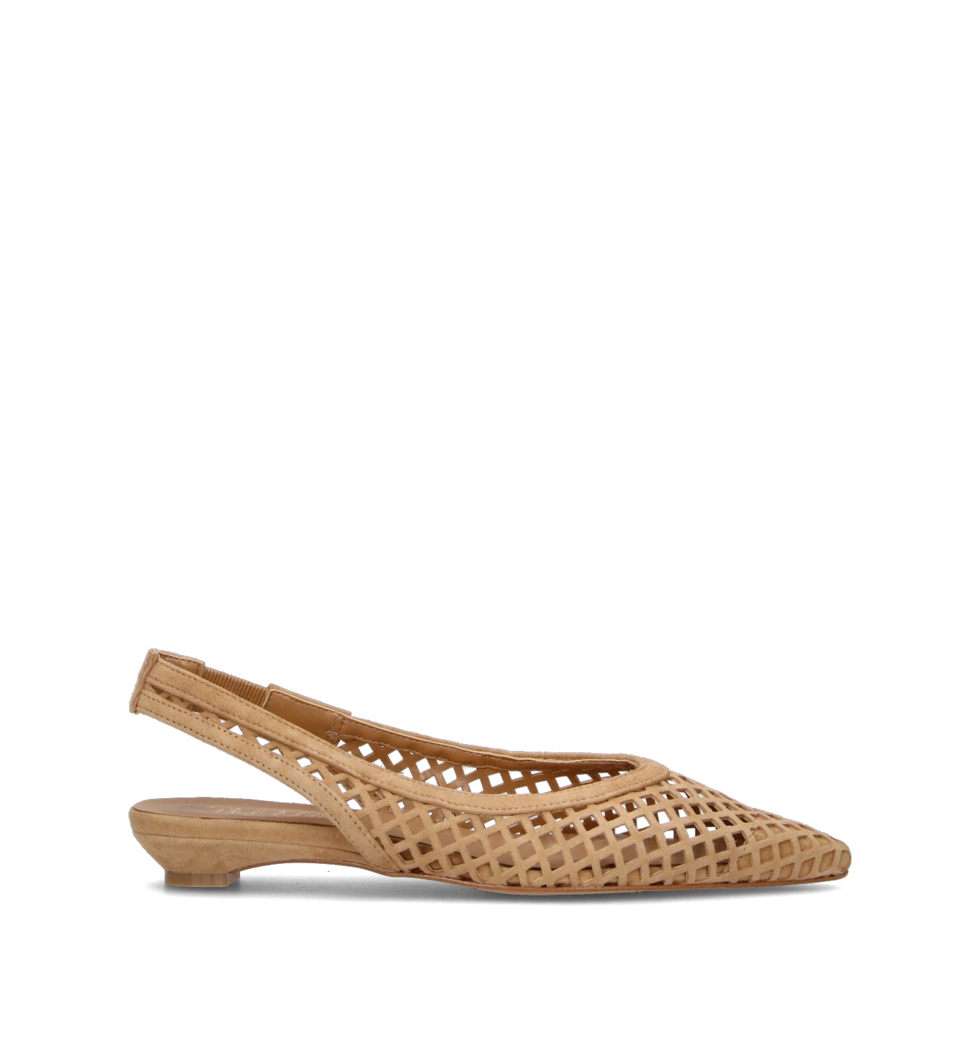 PHIL MELVIS Slingback donna cammello in suede
