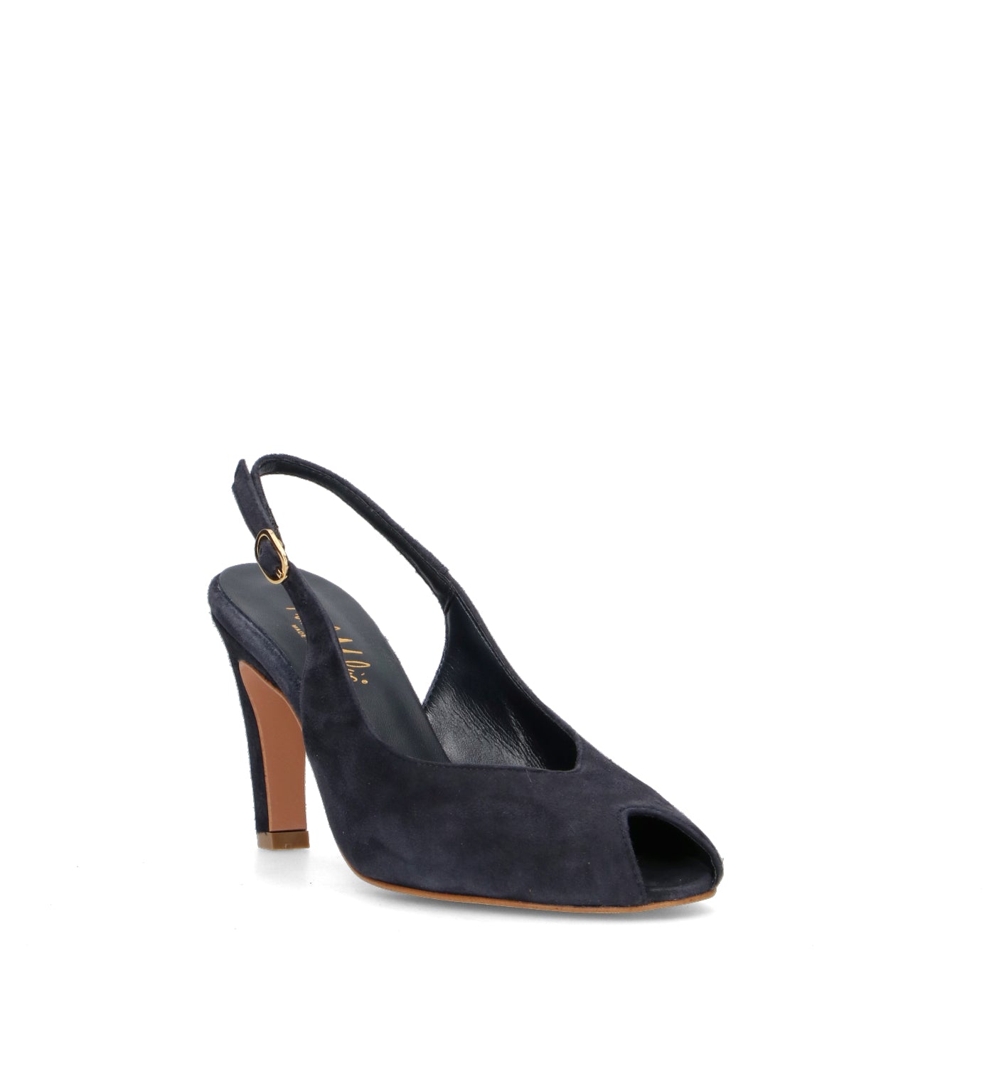 PHIL MELVIS Slingback donna navy in suede