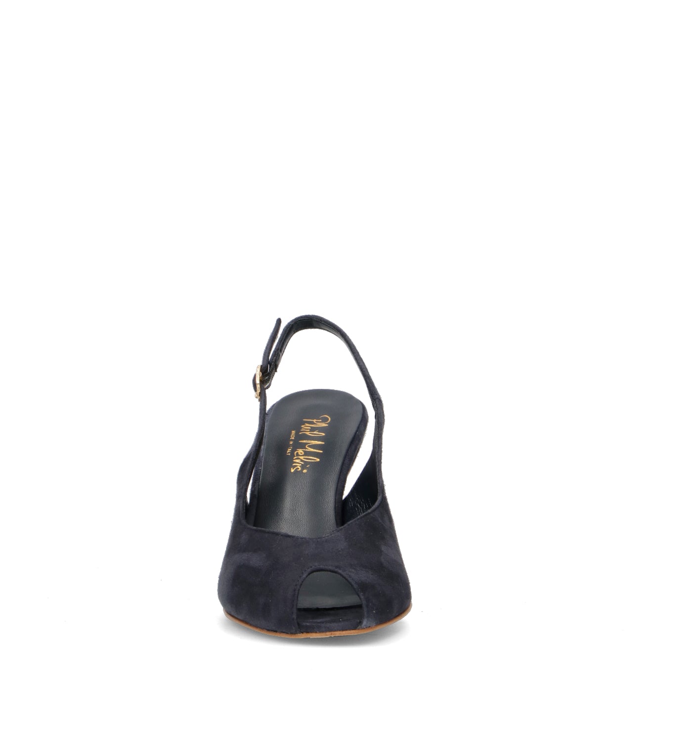 PHIL MELVIS Slingback donna navy in suede
