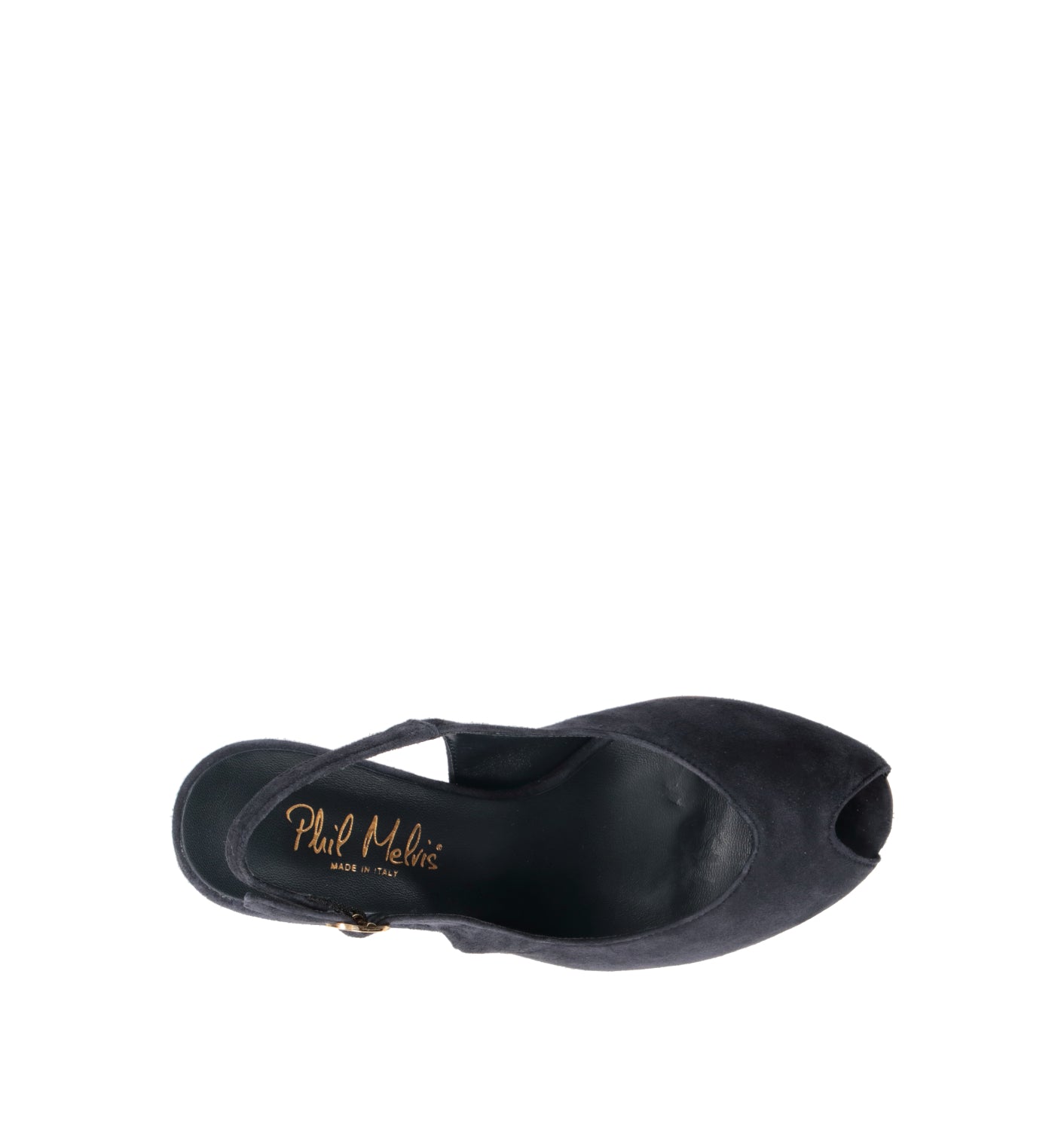 PHIL MELVIS Slingback donna navy in suede