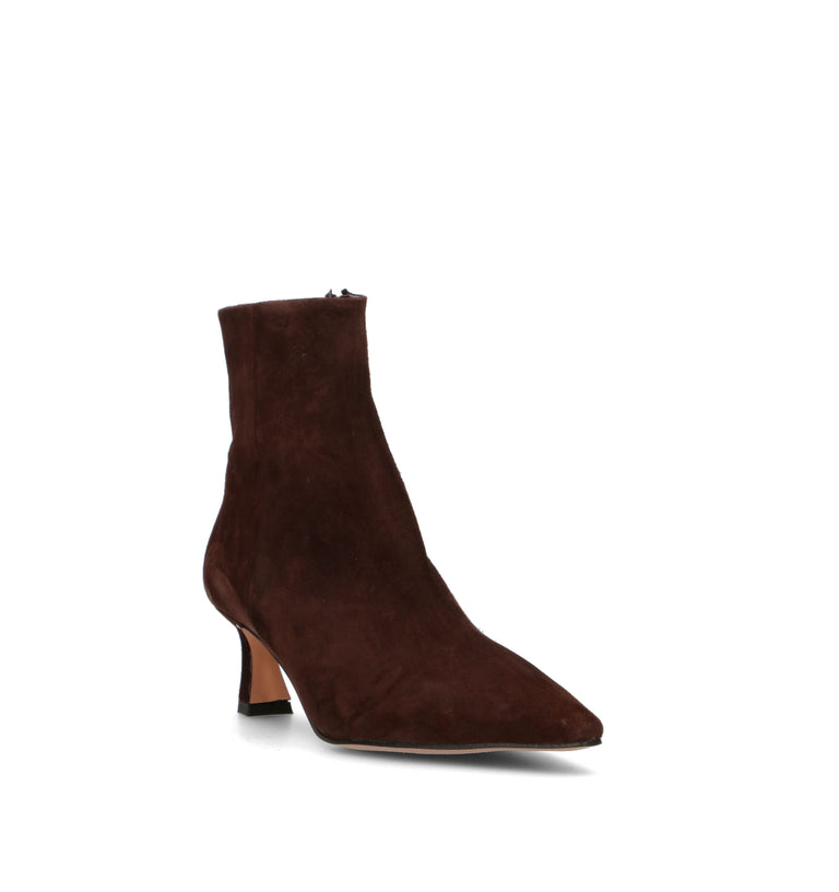 PHIL MELVIS Tronchetto donna marrone in suede