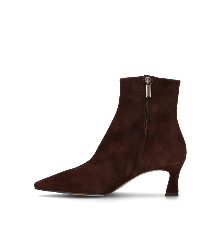 PHIL MELVIS Tronchetto donna marrone in suede