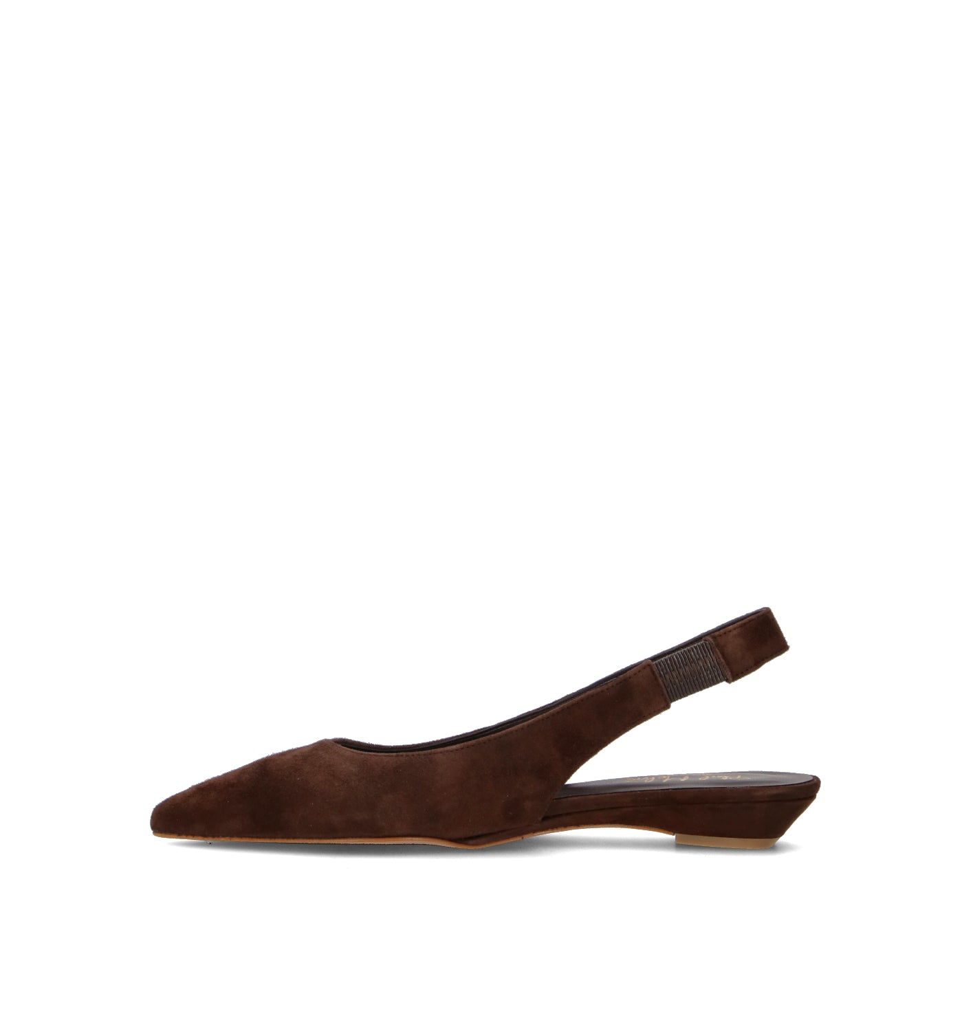 PHIL MELVIS Slingback donna testa di moro in suede