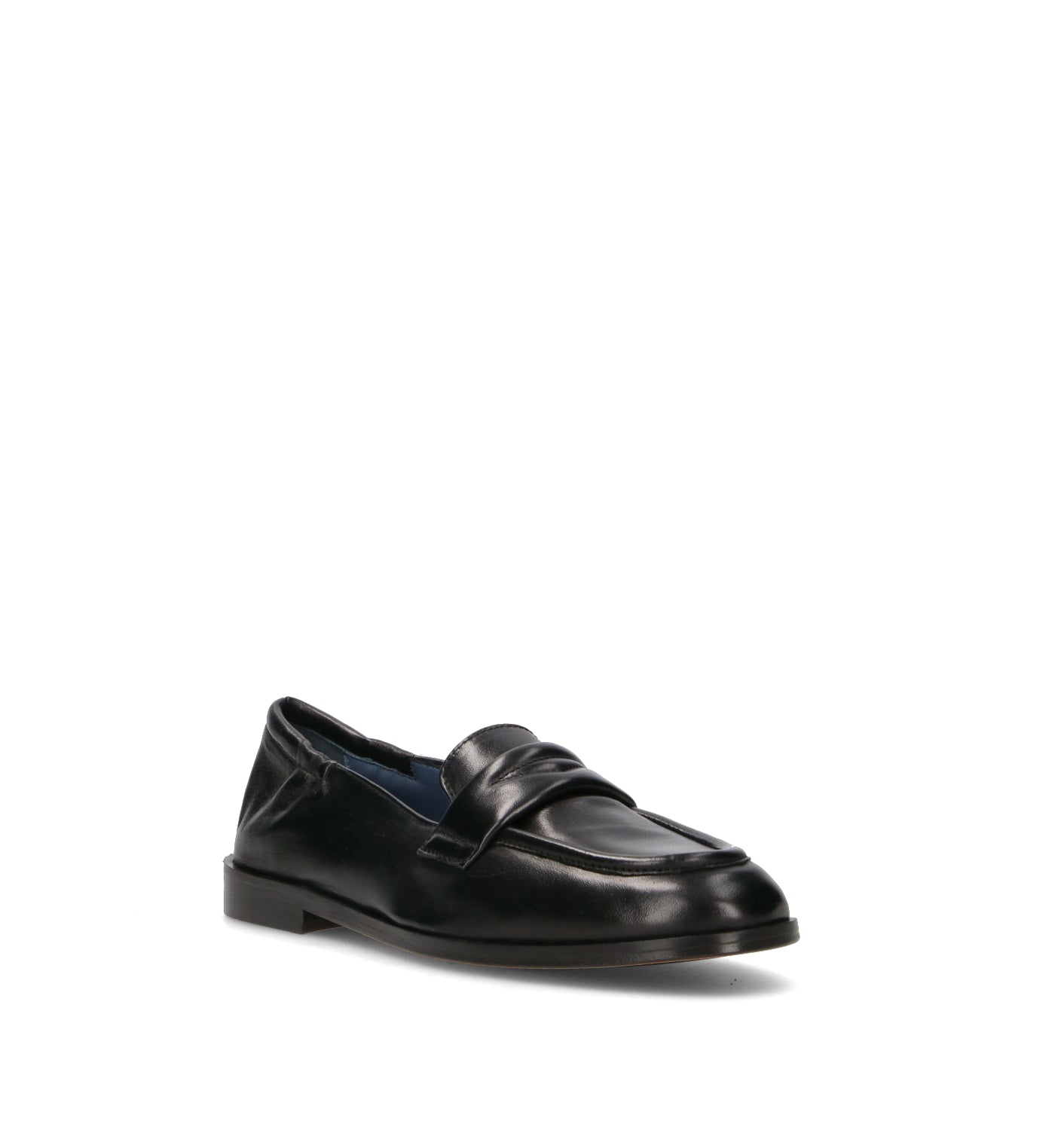 PHIL MELVIS Mocassino donna nero in pelle
