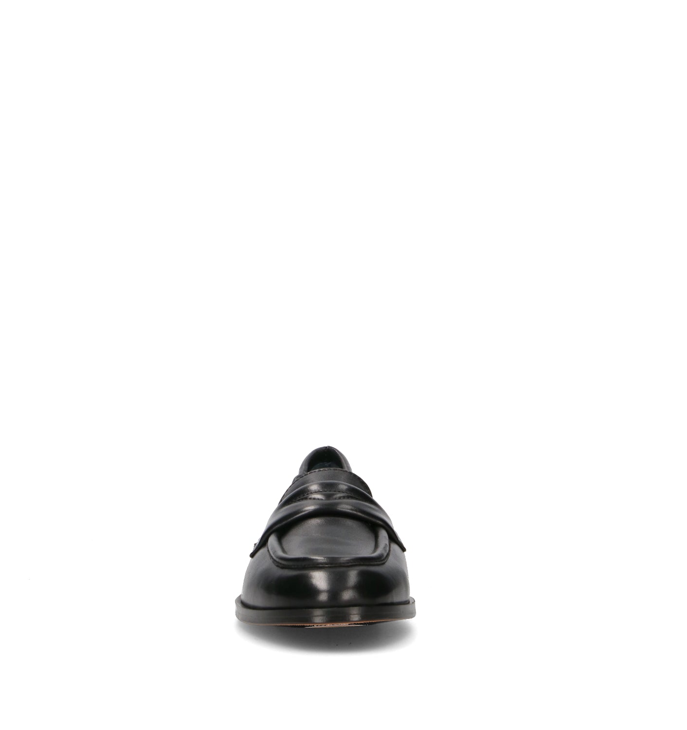 PHIL MELVIS Mocassino donna nero in pelle