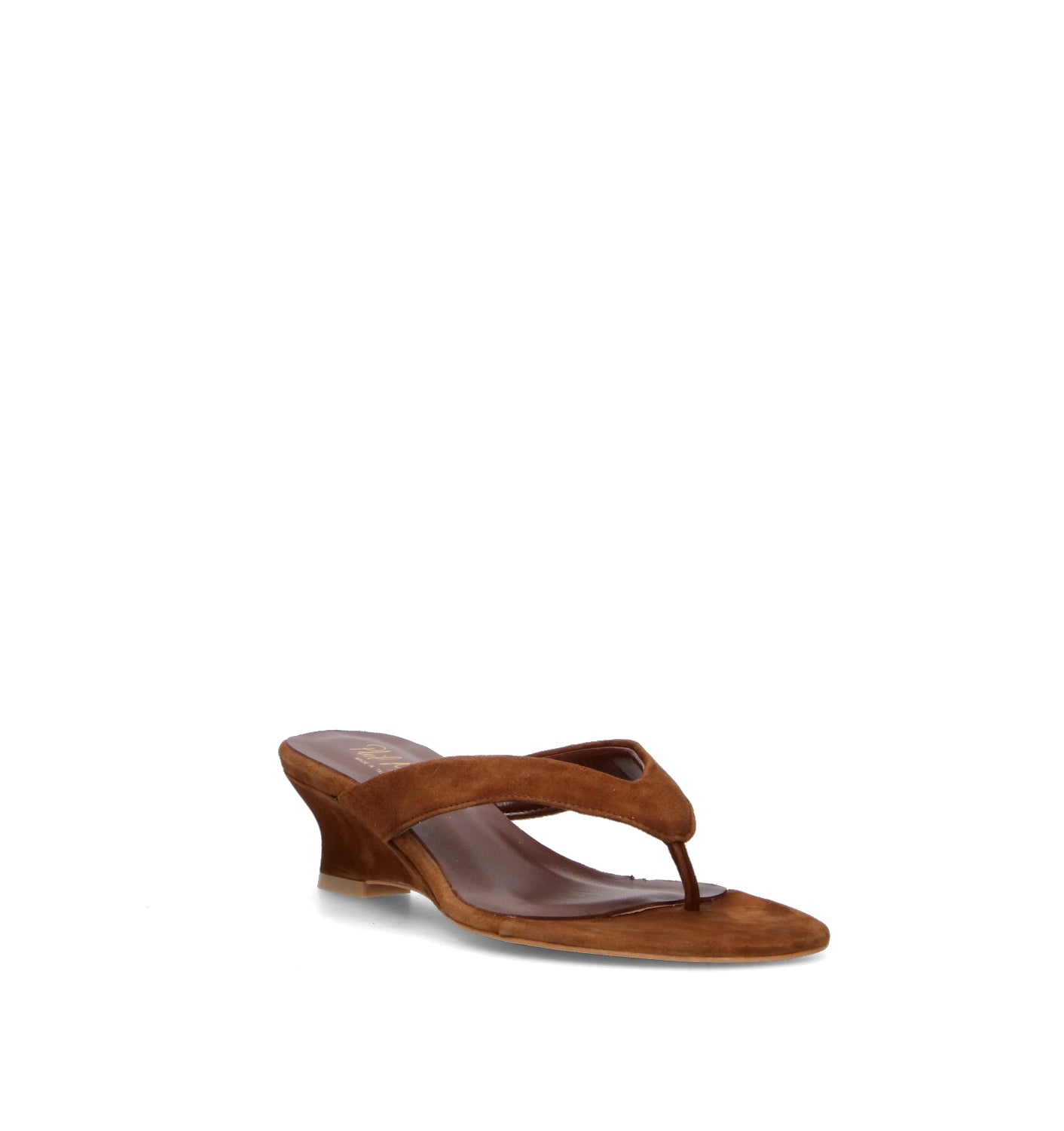 PHIL MELVIS Sandalo donna marrone in suede