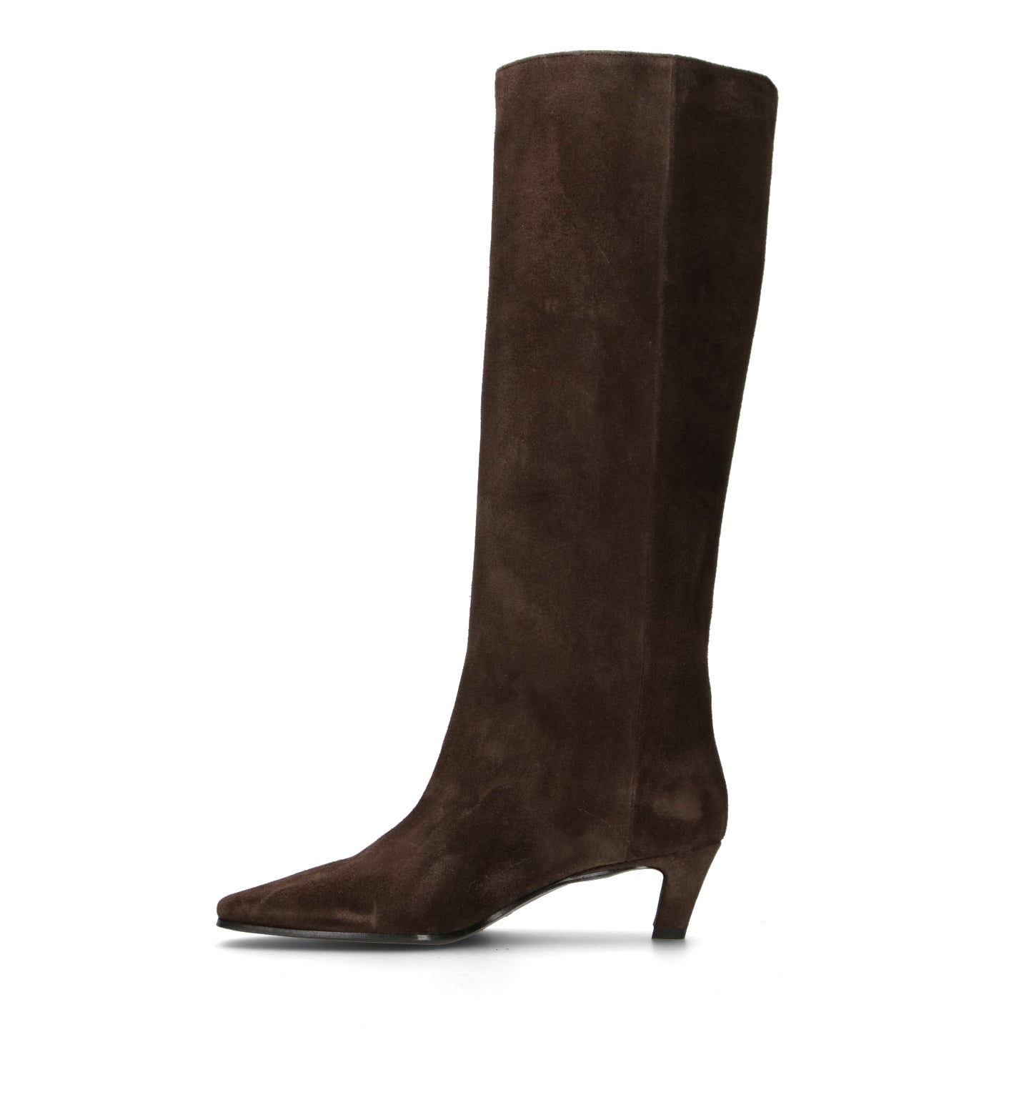 PHIL MELVIS Stivale donna marrone in suede