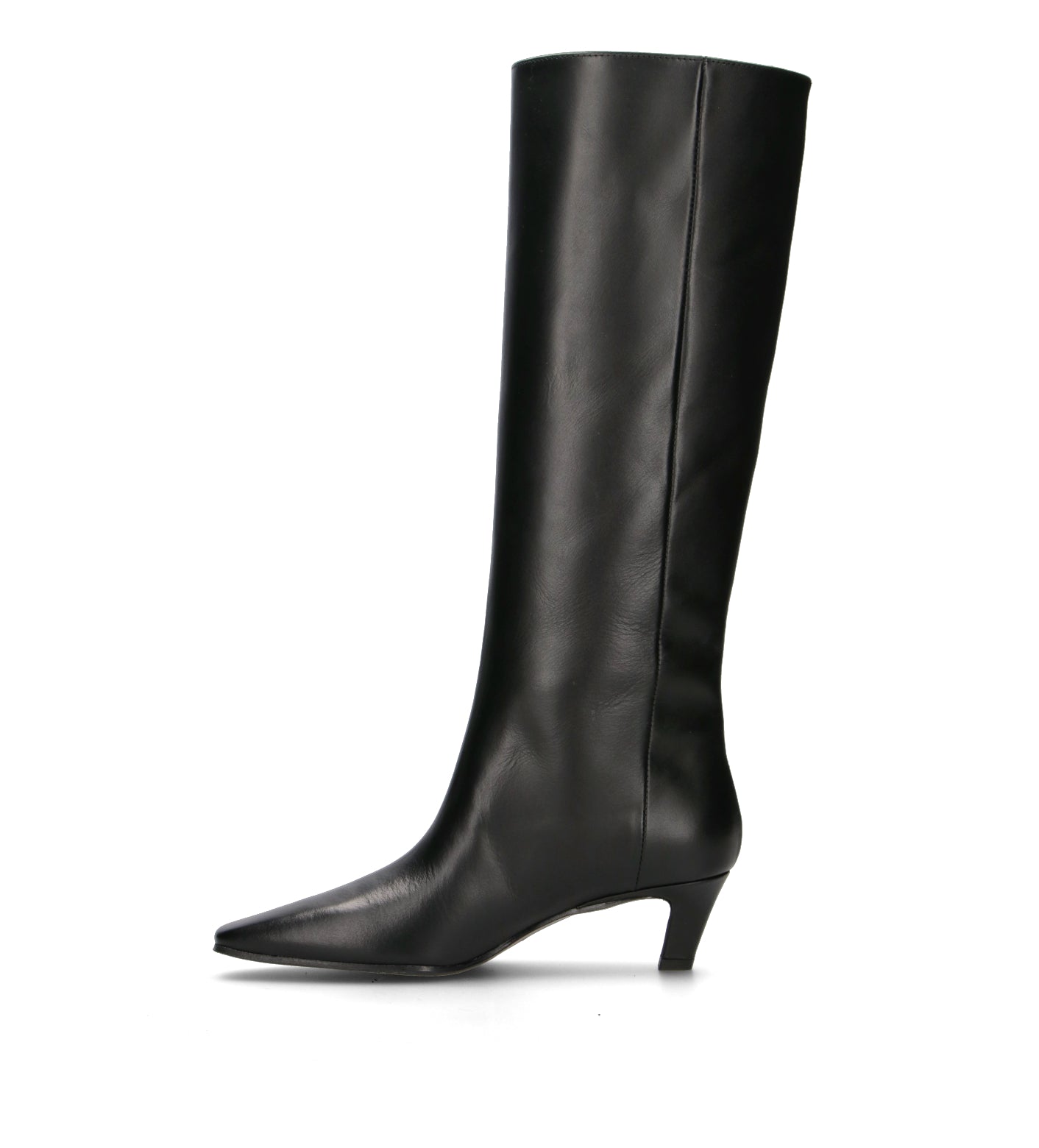 PHIL MELVIS Stivale donna nero in pelle