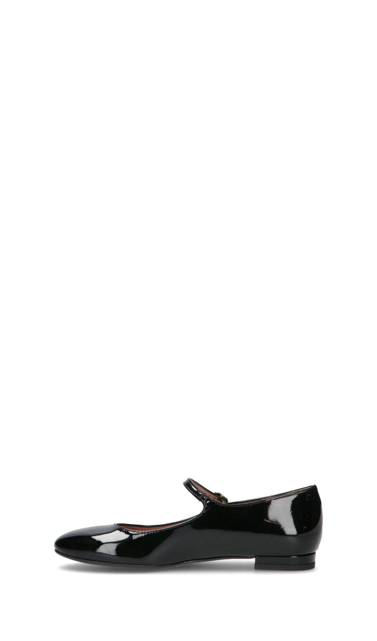 PHIL MELVIS Ballerina donna nera in pelle
