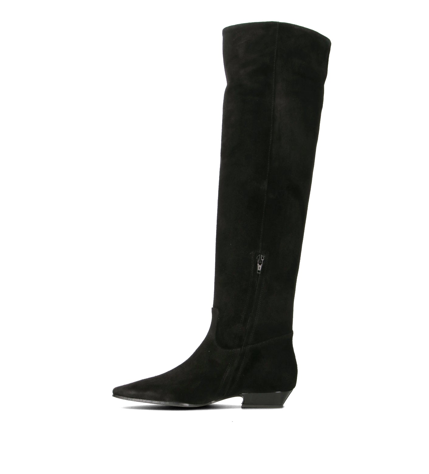PHIL MELVIS Stivale donna nero in suede