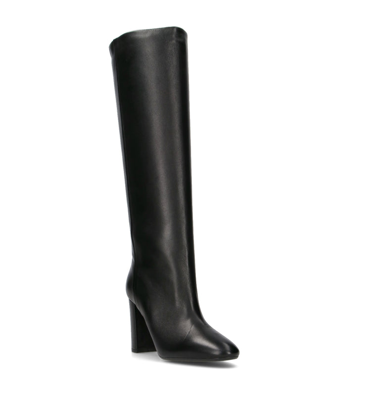 PHIL MELVIS Stivale donna nero in pelle