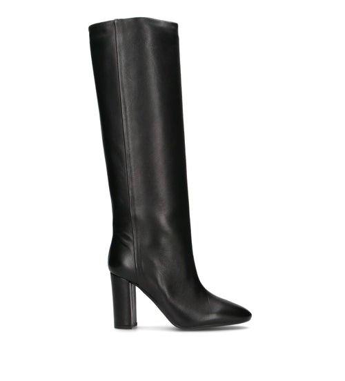 PHIL MELVIS Stivale donna nero in pelle