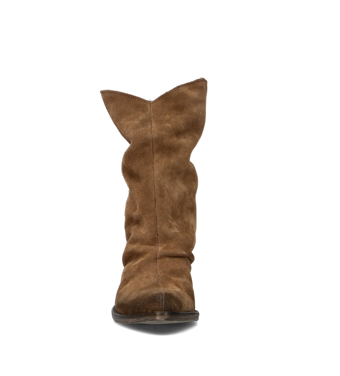 PHIL MELVIS Stivale donna marrone in suede